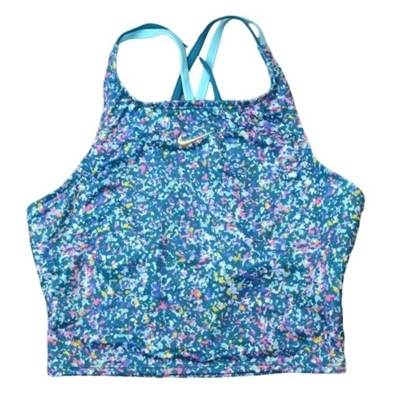Nike Other - Nike Girls ‘Pixie Party’ Swim Top - Size Large (12-15 yrs)